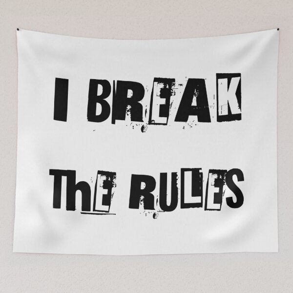Item preview,  I Break The Rules - Family Matching Design designed and sold by TeesFashion.