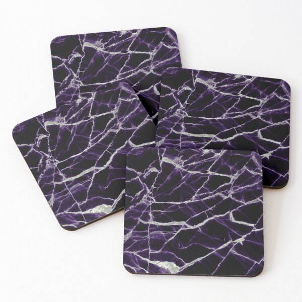 Item preview, Abstract marble white,violet pattern designed and sold by cutecrazytshirt.