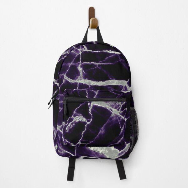 Item preview, Abstract marble white,violet pattern designed and sold by cutecrazytshirt.