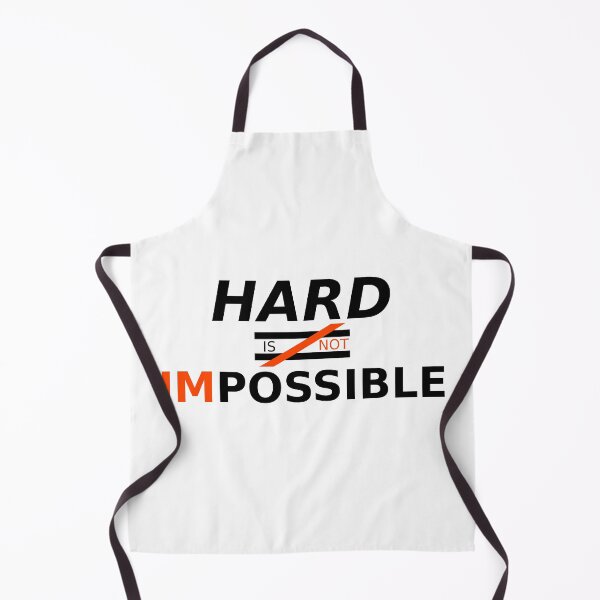 Item preview, Hard is not impossible designed and sold by lelightning.