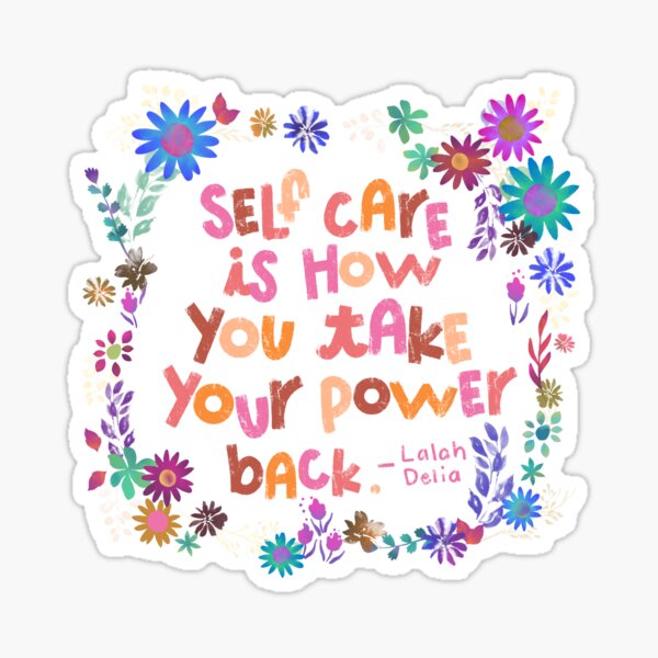 Think Positive Sticker – Self-Love Overflow