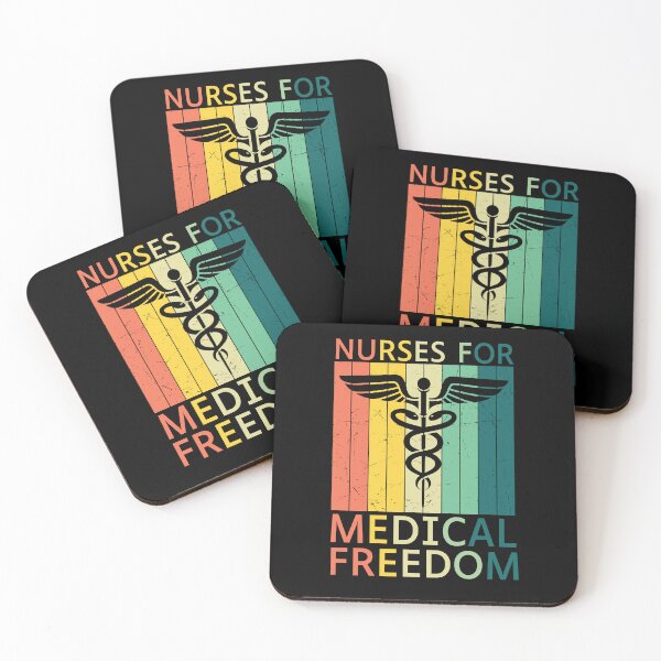 Item preview, Nurses for medical freedom, Retro Sunset Medical symbol design for essential workers designed and sold by Auntieck.