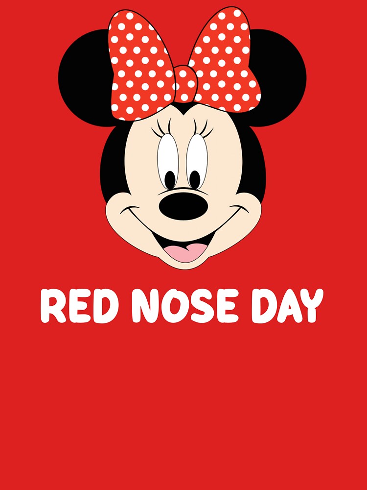 red nose day minnie mouse t shirt