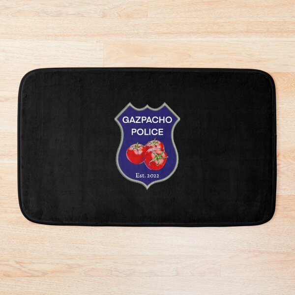 Item preview, Gazpacho police, gazpacho police badge  designed and sold by The Snarky  Psychologist.