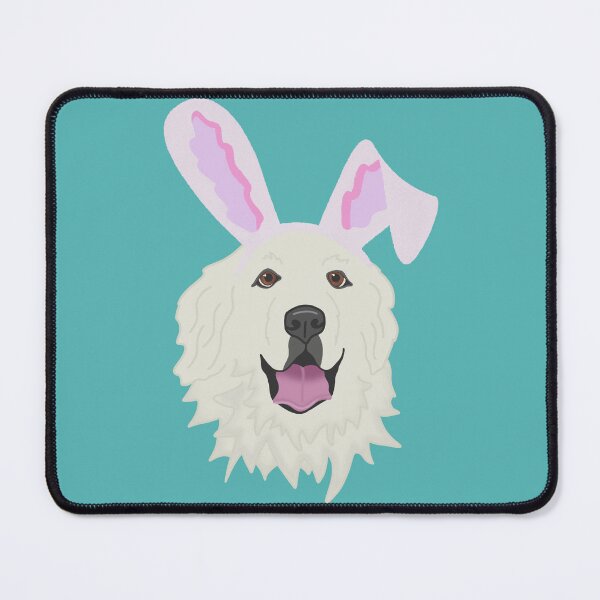 Item preview, Easter Bunny Great Pyrenees designed and sold by KantstandyaC.