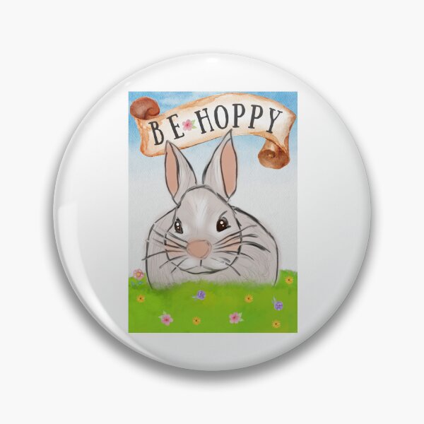 Artikelvorschau, Sei hopfig / Osterhase / lustiges Osterwortspiel entworfen und verkauft von Designs By YL.