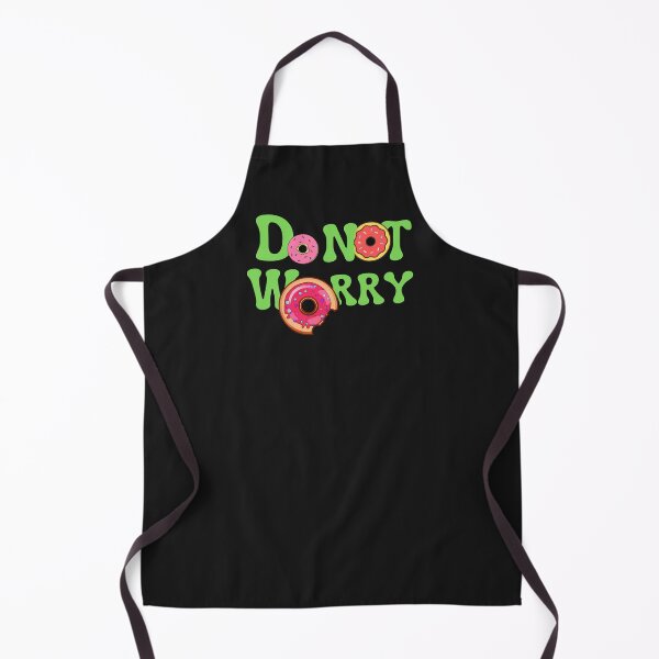 Item preview, Do Not Worry Green Donut Doughnut Worry-Free Design designed and sold by LGbubble.