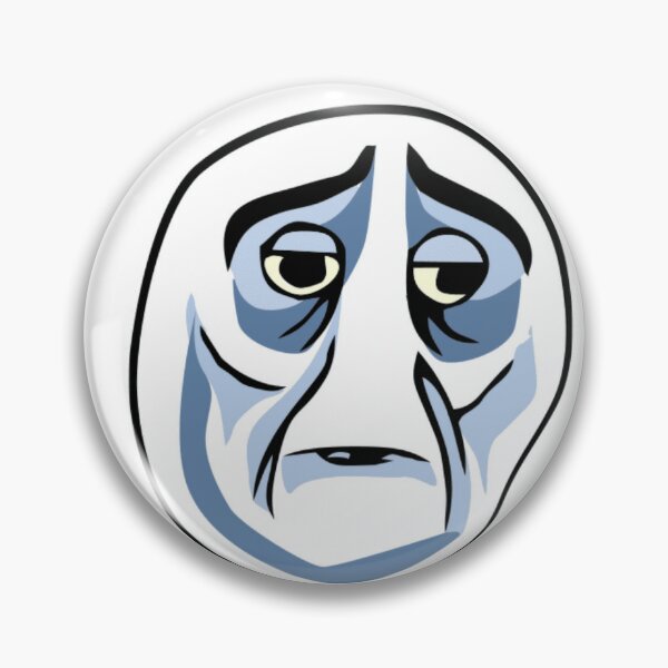 Depressed Sad Troll face MEME Sticker by Keles