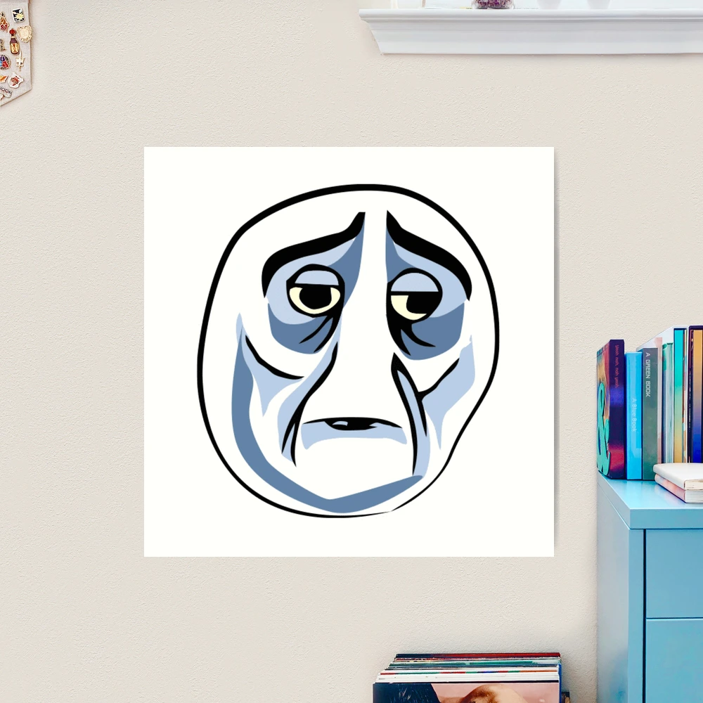 Sad old man meme Sticker for Sale by CuteKaley