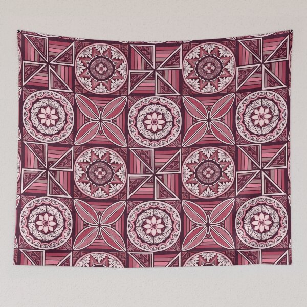 Item preview, Tapa patchwork - coral designed and sold by AprilAppleArt.