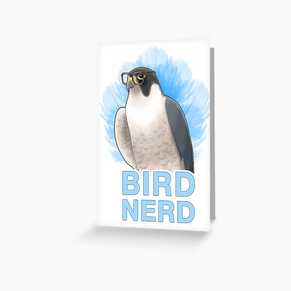 Bird Nerd Greeting Card