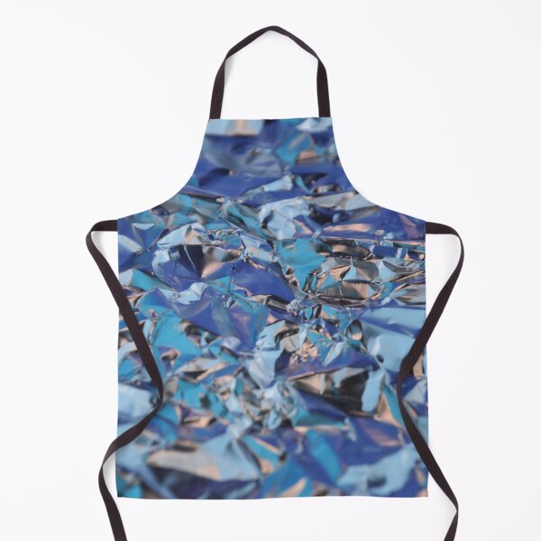 Item preview, Blue Foil Texture Print designed and sold by spaceacedesigns.