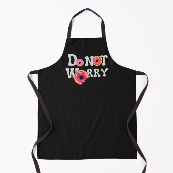 Item preview, Do Not Worry Gray Donut Doughnut Worry-Free Design designed and sold by LGbubble.