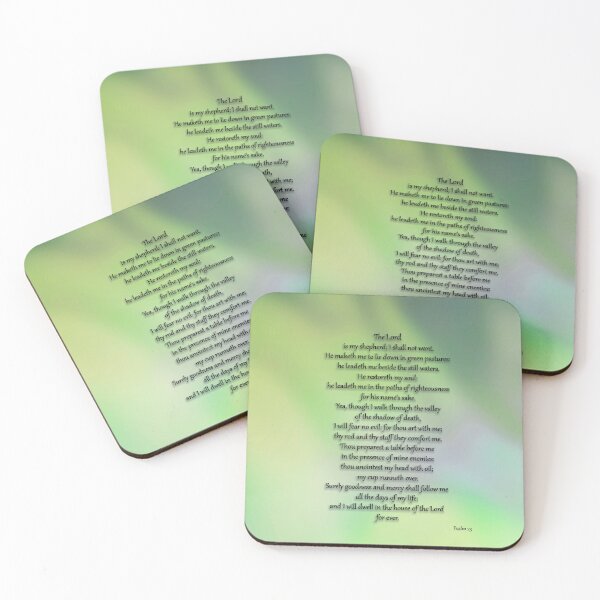 Item preview, The Twenty Third Psalm - Green designed and sold by Kathy Weaver.
