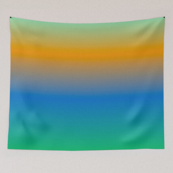 Item preview, Marigold Ultramarine Ombre designed and sold by BOLDERSALONS.