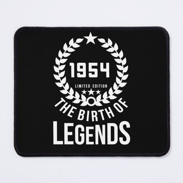 Item preview, Born 1954 - 68th - Legends Birthday - Vintage 1954 designed and sold by vooART.