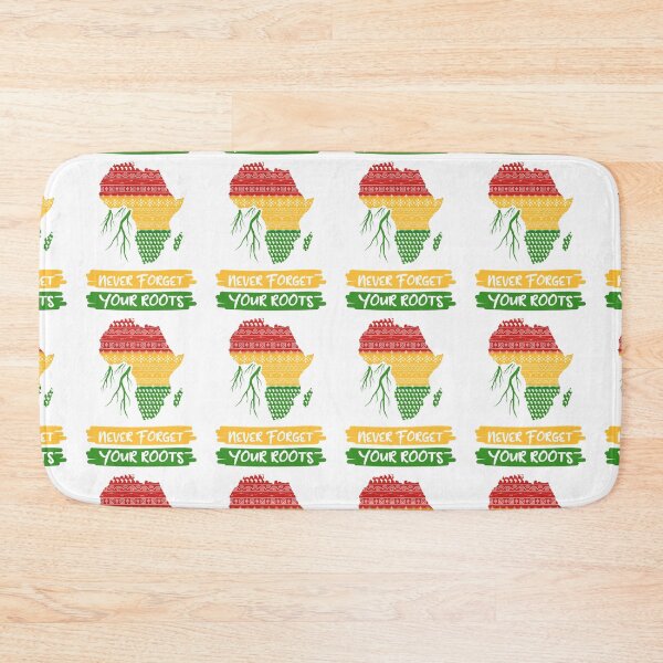 Item preview, Never Forget Your African Roots, African maps with decorated pattern designed and sold by Drago Art.