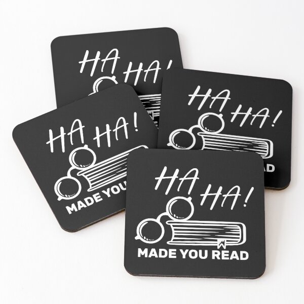 Item preview, Ha Ha Made You Read Book Lover Funny English Teacher Librarian designed and sold by Magik-Art.