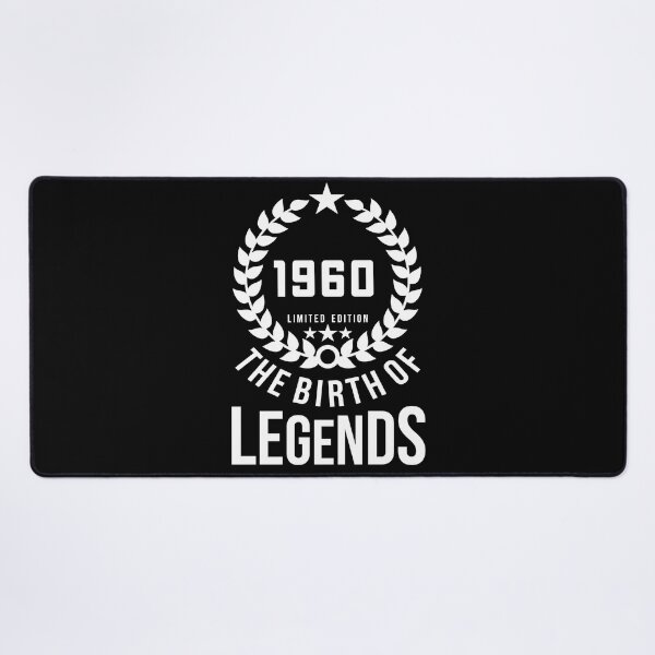 Item preview, Born 1960 - 62th - Legends Birthday - Vintage 1960 designed and sold by vooART.
