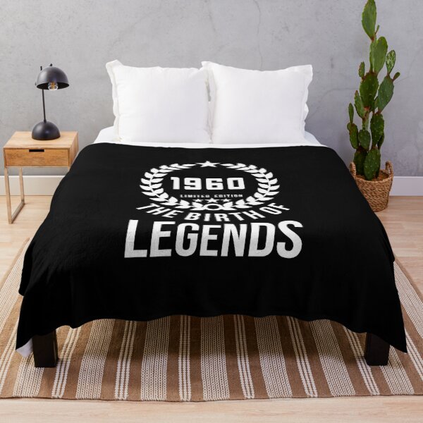 Item preview, Born 1960 - 62th - Legends Birthday - Vintage 1960 designed and sold by vooART.