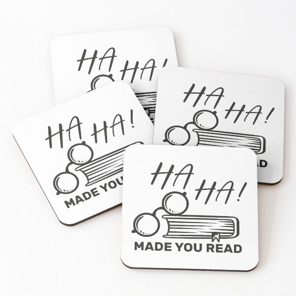 Item preview, Ha Ha Made You Read Book Lover Funny English Teacher Librarian designed and sold by Magik-Art.