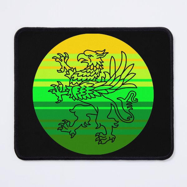 Item preview, Heraldic Gryphon on Contemporary Background designed and sold by geekymindus.