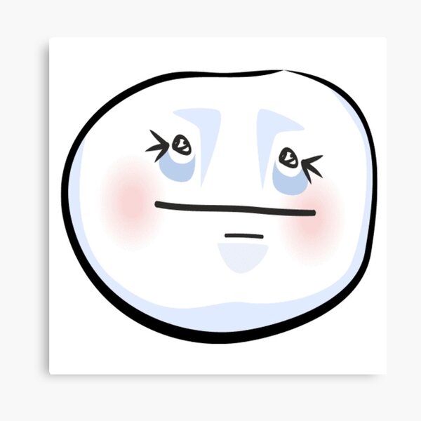 Sad Face Meme Wall Art for Sale