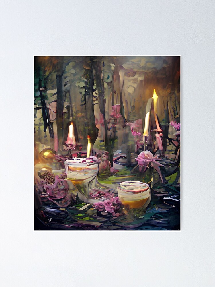 Póster «El fascinante arte de las flores y las velas - Wiccan - Hechizos» de CattlettArt | Redbubble Póster «El fascinante arte de las flores y las velas - Wiccan - Hechizos» de CattlettArt | Redbubble