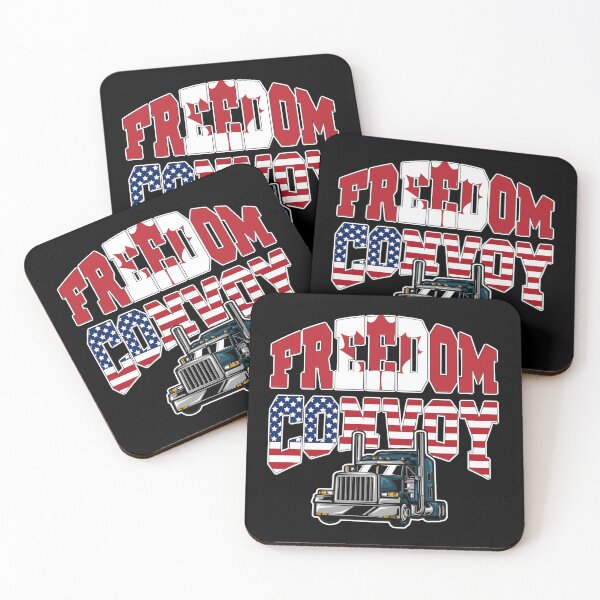 Item preview, Freedom Convoy Support Canadian and American Truckers designed and sold by Magik-Art.