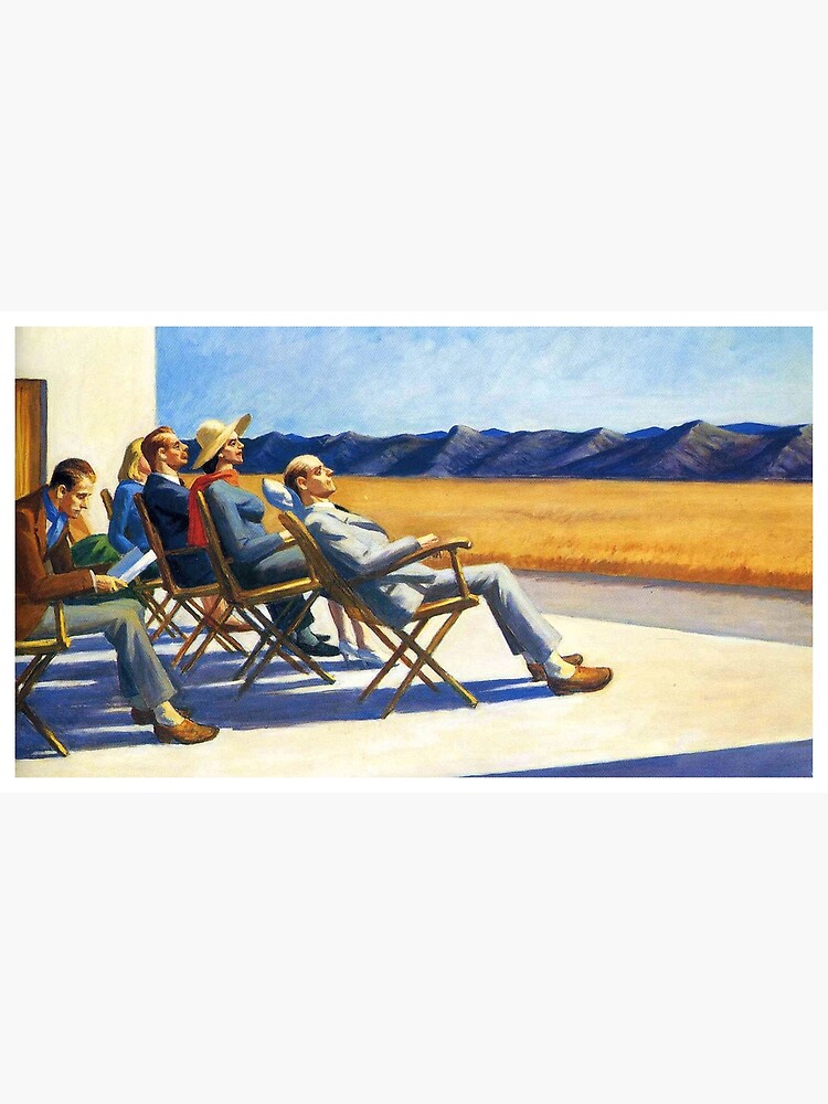 edward hopper people in the sun