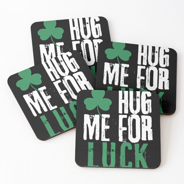 Item preview, HUG ME FOR LUCK FUNNY, St Patricks Day, designed and sold by JUSTDOIT ⭐⭐⭐⭐⭐.