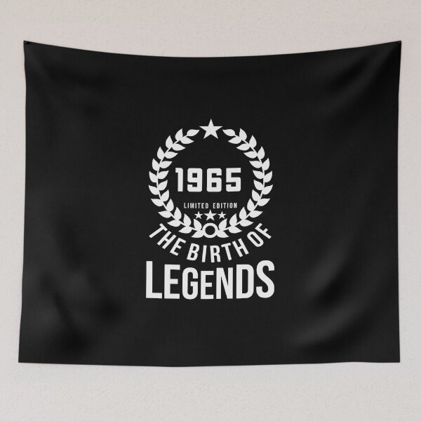 Item preview, Born 1965 - 57th - Legends Birthday - Vintage 1965 designed and sold by vooART.