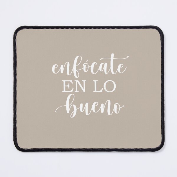 Item preview, Enfócate en lo bueno, Spanish Quote designed and sold by Aryam Quotes.