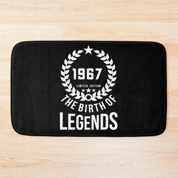 Item preview, Born 1967 - 55th - Legends Birthday - Vintage 1967 designed and sold by vooART.
