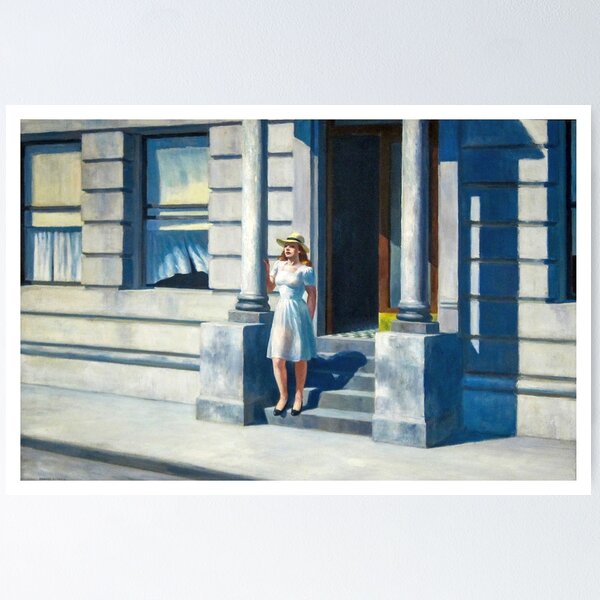Item preview, Sommerzeit von Edward Hopper designed and sold by ArtioStudio.