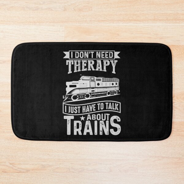 Item preview, I Don't Need Therapy Just Talk About Diesel Trains, Railroad  designed and sold by TheTrainRoom.