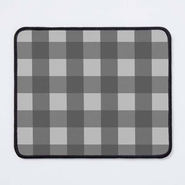 Item preview, Pastel Black and Grey Gingham Checked Checkered Pattern Design designed and sold by fairy-taler.