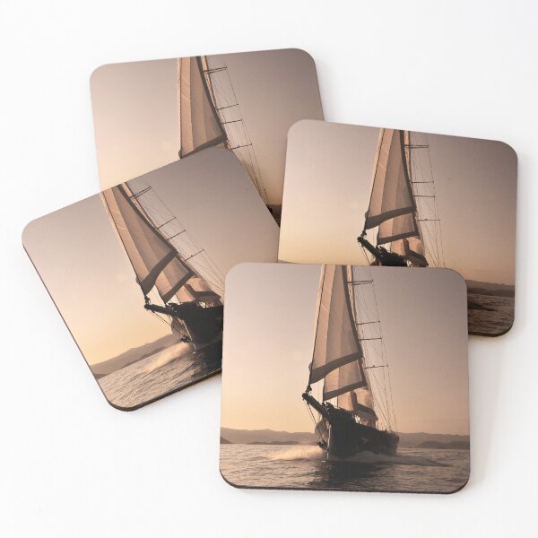 Item preview, sailboat sailing designed and sold by laikaincosmos.