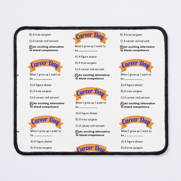 Item preview, Career Day – Want to Be EXCITING! designed and sold by Ferocious-Pear.