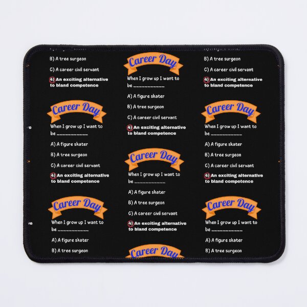 Item preview, Career Day – Want to Be EXCITING! designed and sold by Ferocious-Pear.