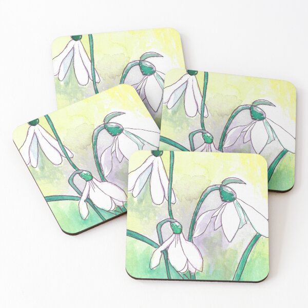 Item preview, Snowdrop Flower  designed and sold by ReneeDixonArt.