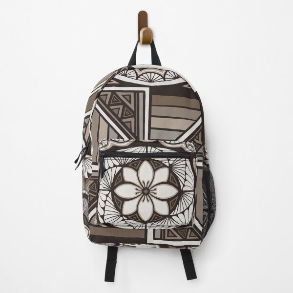 Item preview, Tapa patchwork - charcoal designed and sold by AprilAppleArt.
