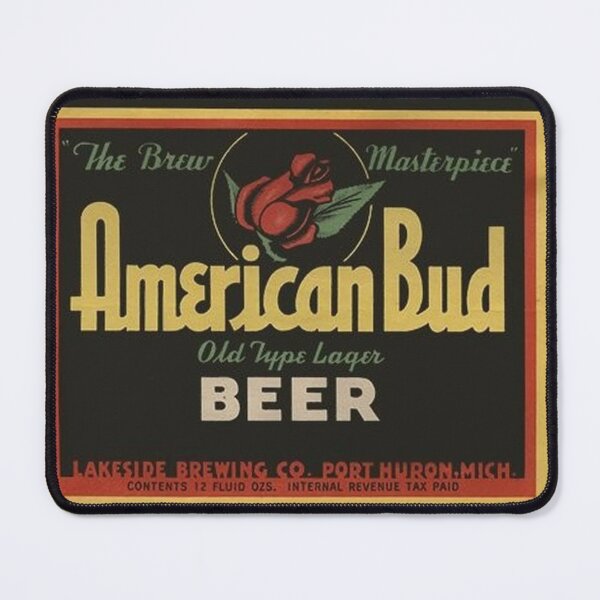Item preview, American Bud Beer designed and sold by uniquenostalgia.