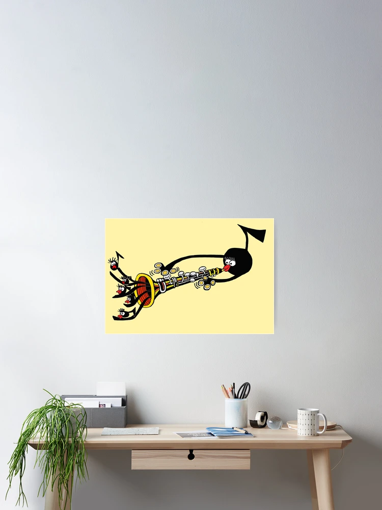 Thumbnail 2 of 3, Poster, Clarinet Notations designed and sold by ROB51.