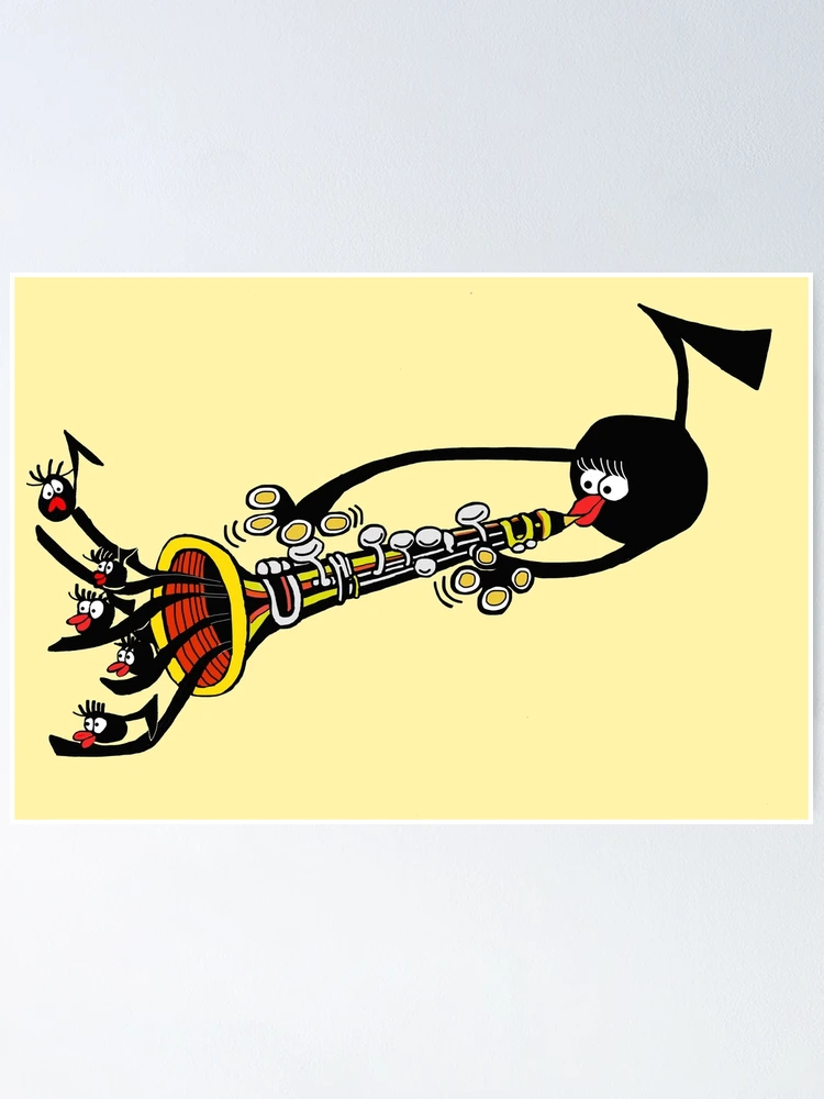 Thumbnail 1 of 3, Poster, Clarinet Notations designed and sold by ROB51.