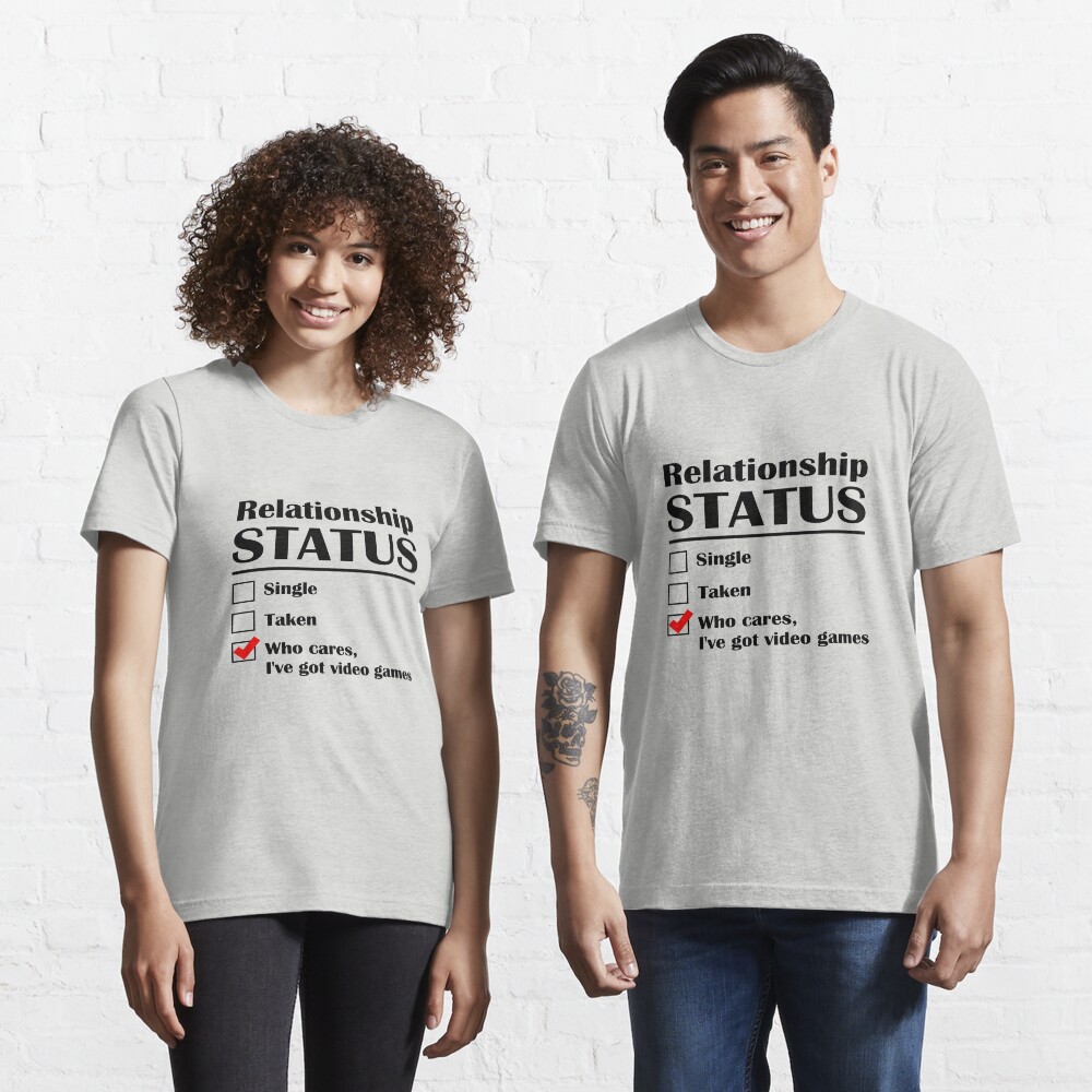Relationship Status Video Games Essential T-Shirt