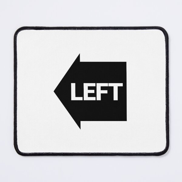 Item preview, Direction Arrow series - LEFT Black designed and sold by poly2mode.