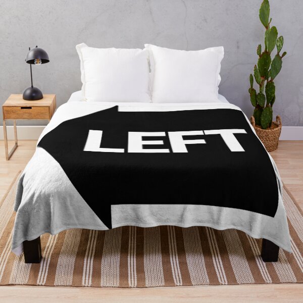 Item preview, Direction Arrow series - LEFT Black designed and sold by poly2mode.