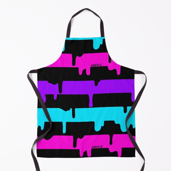 Item preview, Pink Purple and Blue Drippy Stripes designed and sold by JanGrackle.