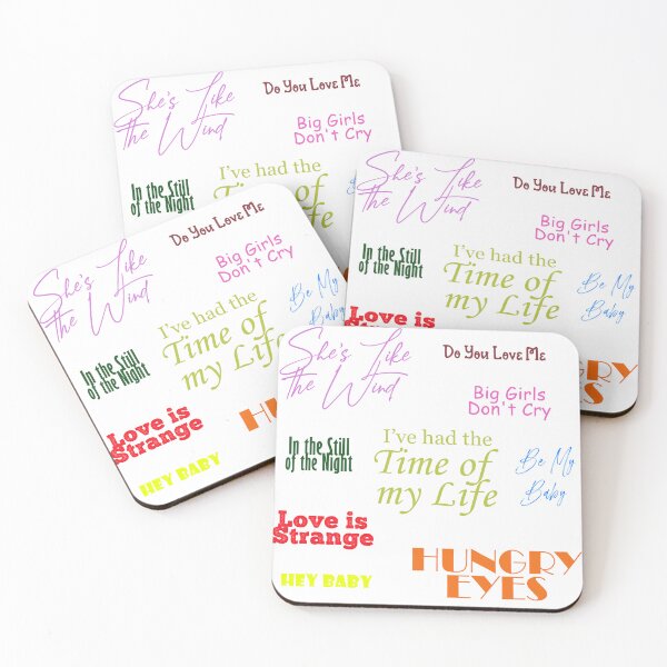 Item preview, Dirty Dancing Songs Sticker Pack designed and sold by dev11588.